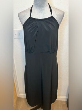 Columbia Halter Dress Black Athletic Travel Dress Women’s L